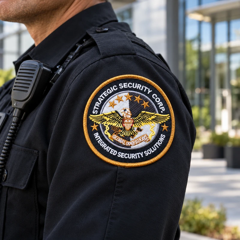 Custom Industrial Workwear Patches for Uniforms & Work Clothing